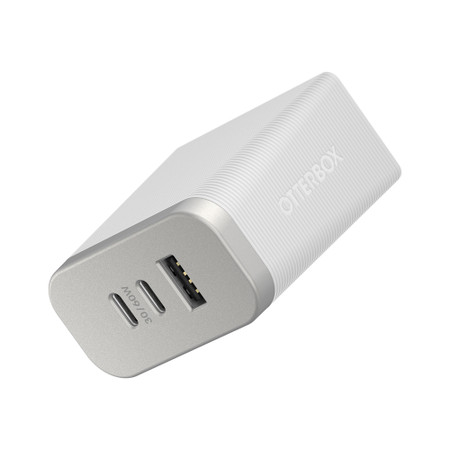 Chargeur Mural Double USB-C (Blanc)
